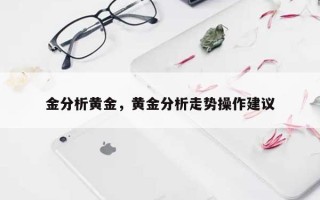 金分析黄金，黄金分析走势操作建议