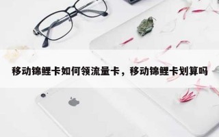 移动锦鲤卡如何领流量卡，移动锦鲤卡划算吗