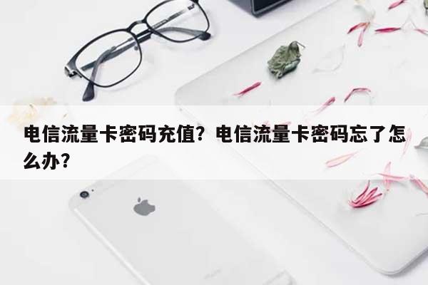 电信流量卡密码充值？电信流量卡密码忘了怎么办？-第1张图片