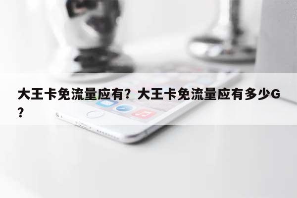 大王卡免流量应有？大王卡免流量应有多少G？-第1张图片